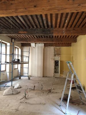 Avant la réhabilitation du studio